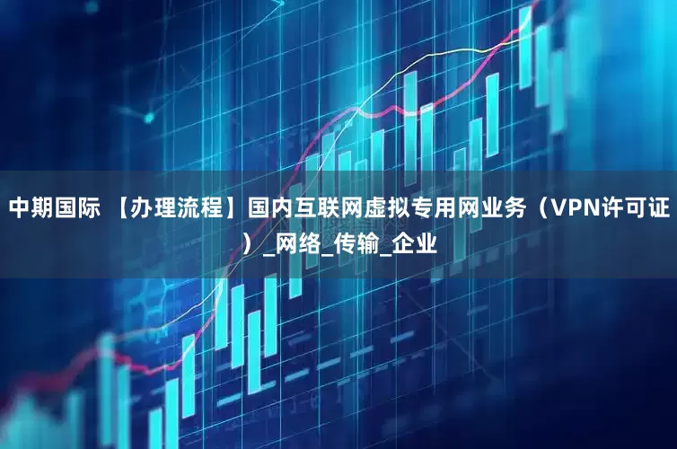 中期国际 【办理流程】国内互联网虚拟专用网业务（VPN许可证）_网络_传输_企业